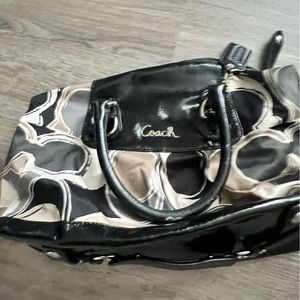 Coach hand bag